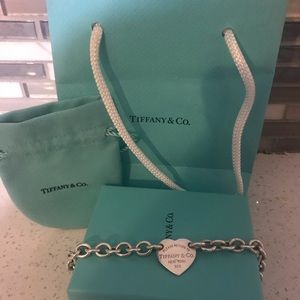 Tiffany heart tag bracelet.